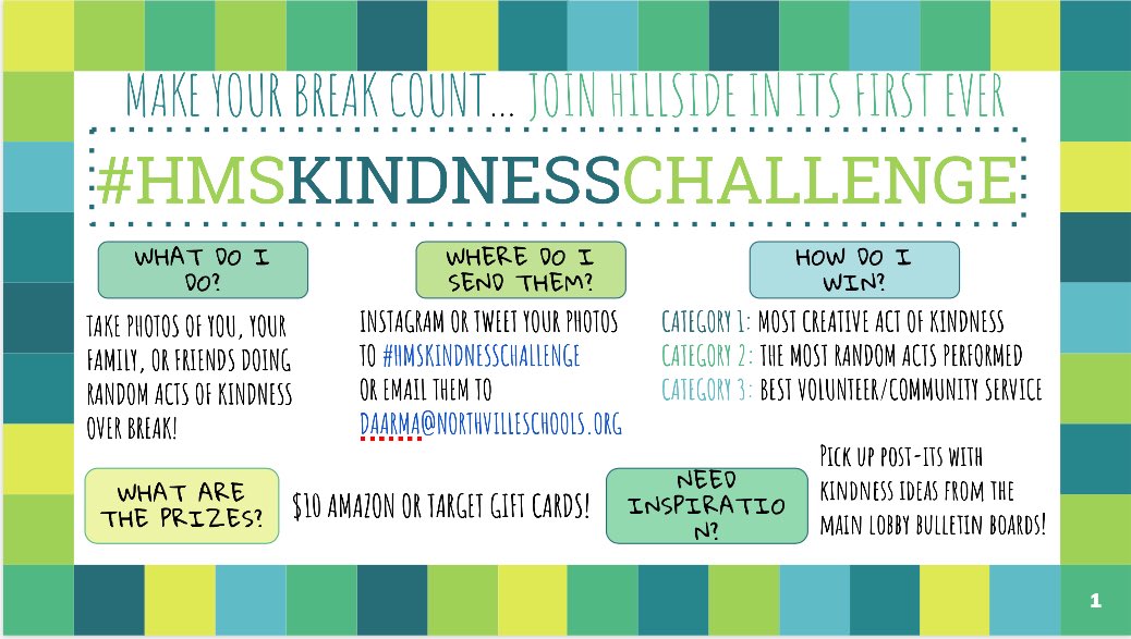 #HMSKINDNESSCHALLENGE #HMSRaiderPride