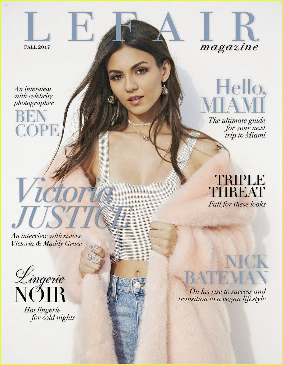 NT_Musicales's tweet photo. #VictoriaJustice aparece en la portada de #LEFAIR Magazine. https://t.co/GZCT1lJJH8