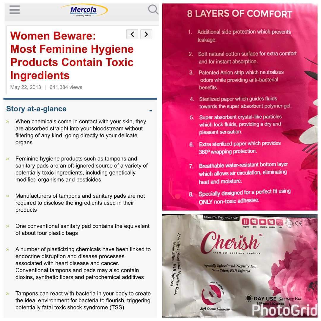 "NOW YOU KNOW" CAMPAIGN about A CHEMICAL FREE PAD by Nspire CHERISH PAD ❣

TO ORDER - Nspirenetwork.com/JaniceKittrell

Watch "CHERISH Napkins Demo //Menstrual Cycle Breakthrough // Nspire Network" on YouTube HERE BELOW ❣
youtu.be/nP4FTXy7x7w

LOVE THE FEMALES ❣