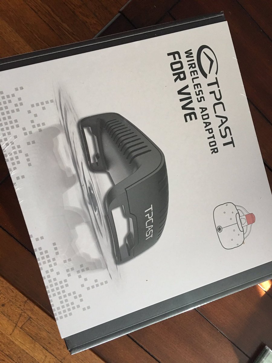 vrhermit_dave's tweet photo. This showed up a day early...  guess I'm rewiring the Vive today...  :-D https://t.co/J2ZlyN85rZ