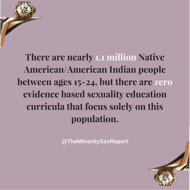 TheMSexReport's tweet photo. Research shows that Native American/American Indian adolescents have higher rates of sexually transmitted infections and pregnancy compared with the national average.
#NativeAmericanHeritageMonth #NativeSexEd #SexualHealth #WeAreStillHere https://t.co/4yhkx8Qt3a