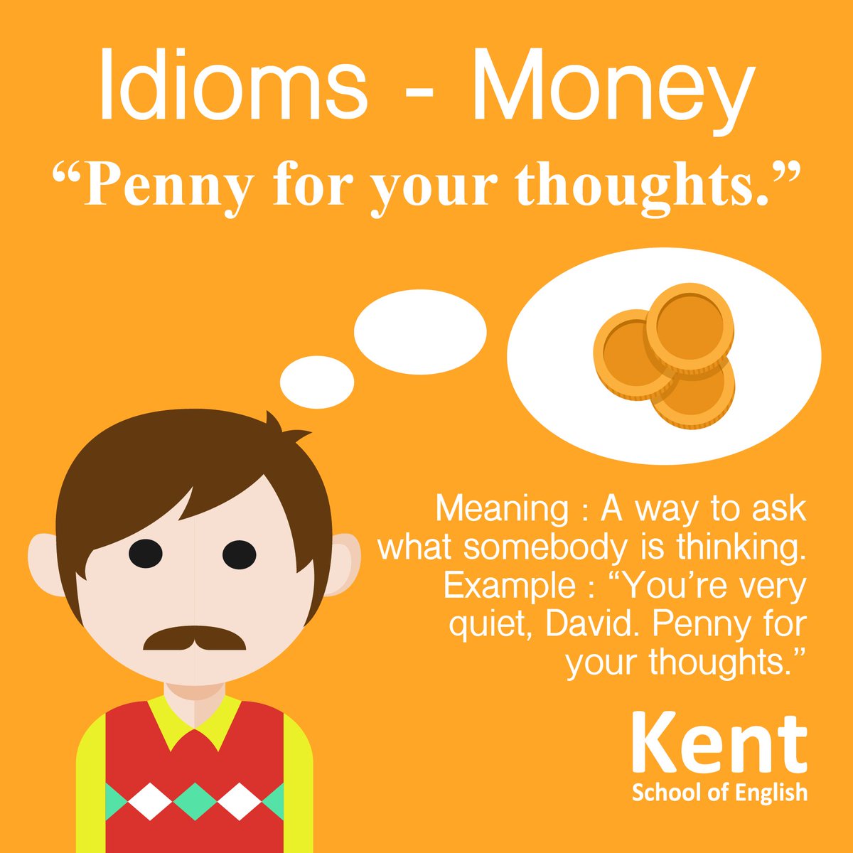 AcademiasKent's tweet photo. Para ampliar vuestro vocabulario : Idioms - Money. https://t.co/2JnVaIYTiS