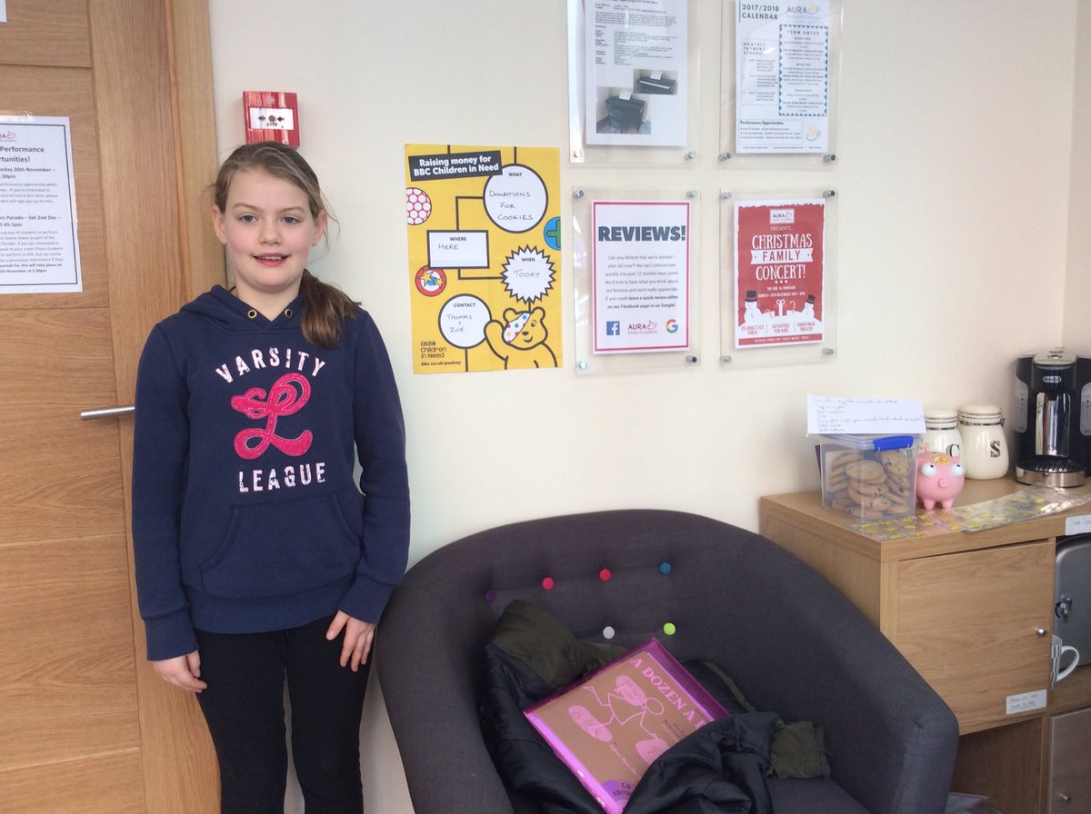 Not only are they fantastic musicians, but Zoe and Thomas are amazing bakers too! We've been selling  <a href="/KoolCookiesUK/">Kool Cookies</a> cookies to raise money for <a href="/BBCCiN/">BBC Children in Need</a>. Thanks to everyone who has donated! #altrincham