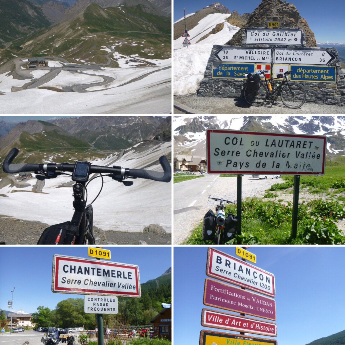 shimmyingaround's tweet photo. Day 16 - St Michel de Maurienne - Briancon - 45.5 miles - #ColduTelegraph #Valloire #Galibier #ColduGalibier #ColduLautaret #Briancon #HautesAlpes - Unforgettable day in the mountains 😍 - #Alpes #routesdesgrandesalpes @Garmin @CoticLtd @ORTLIEBwaterpro https://t.co/s0slY0YVVt