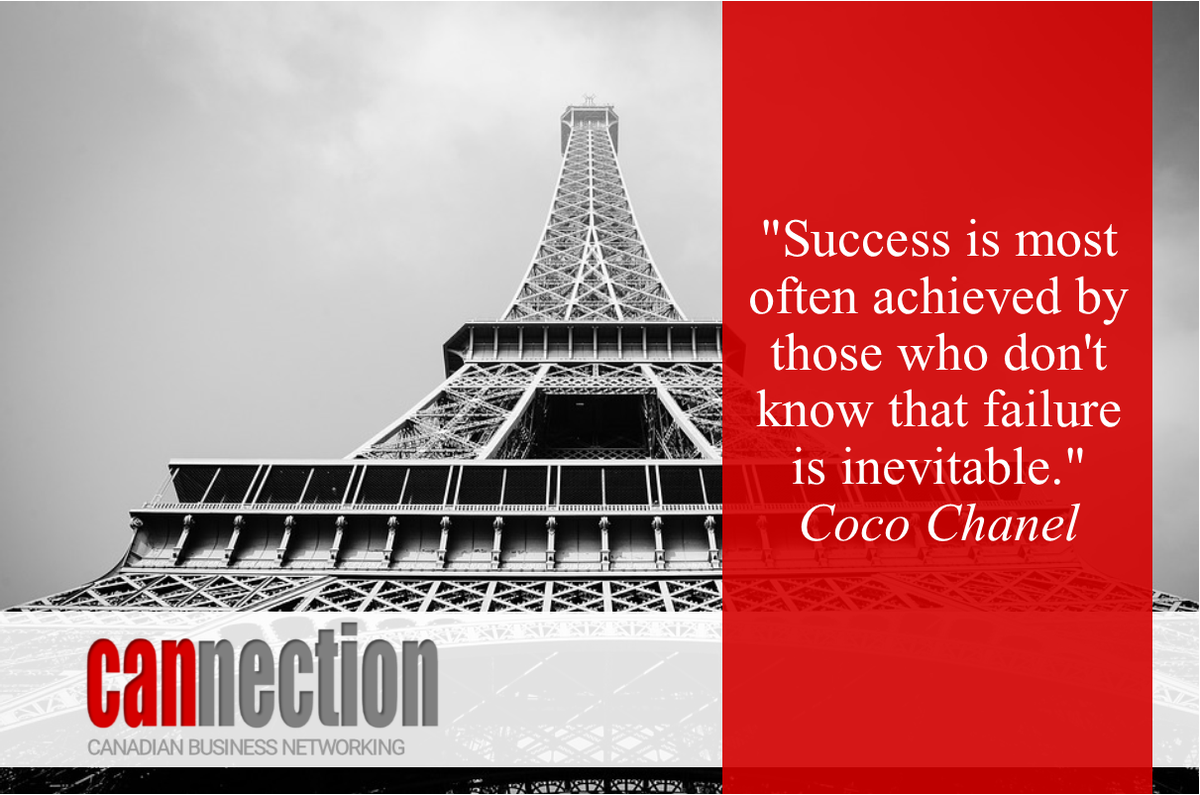 CannectionCa's tweet photo. We love this take on #success! If you don't believe you can fail, you'll just keep trying  until you succeed! https://t.co/41mmph6ffc