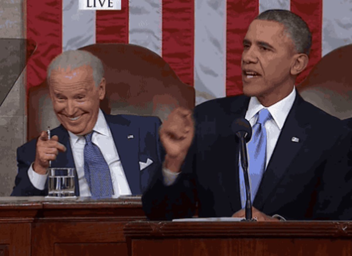 ME: Joe, about halfway through the speech, I’m gonna wish you a happy birth-- BIDEN: IT’S MY BIRTHDAY! ME: Joe. Happy birthday to @JoeBiden, my brother and the best vice president anybody could have.