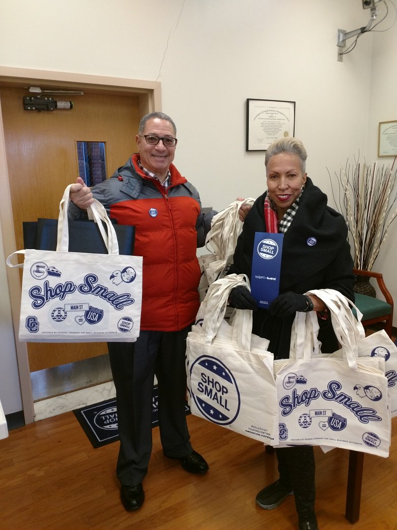 DCSBDC's tweet photo. We are out on Georgia Ave. Business Corridor promoting #SmallBusinessSaturday #ShopSmall #ShopLocal #SpendLocal #EatLocal #DCSBDC https://t.co/pCHjOug4jW