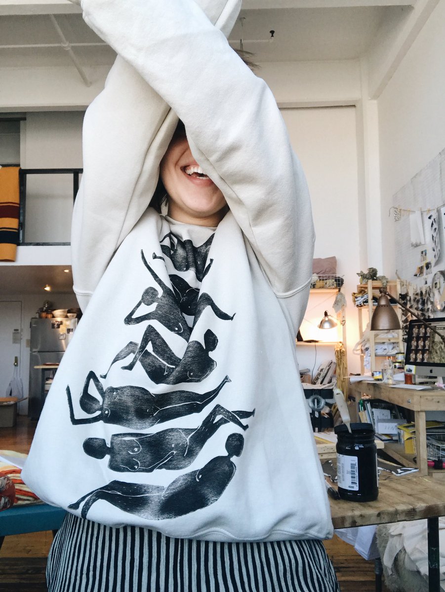 BodyPosProject's tweet image. “Every time I considered how someone handled the human form, you could understand how they felt about life and their world.” -- Rani Ban (wearing her own artwork).  Read her interview at bodyposproject.com. #bodyposproject #bodypositivity