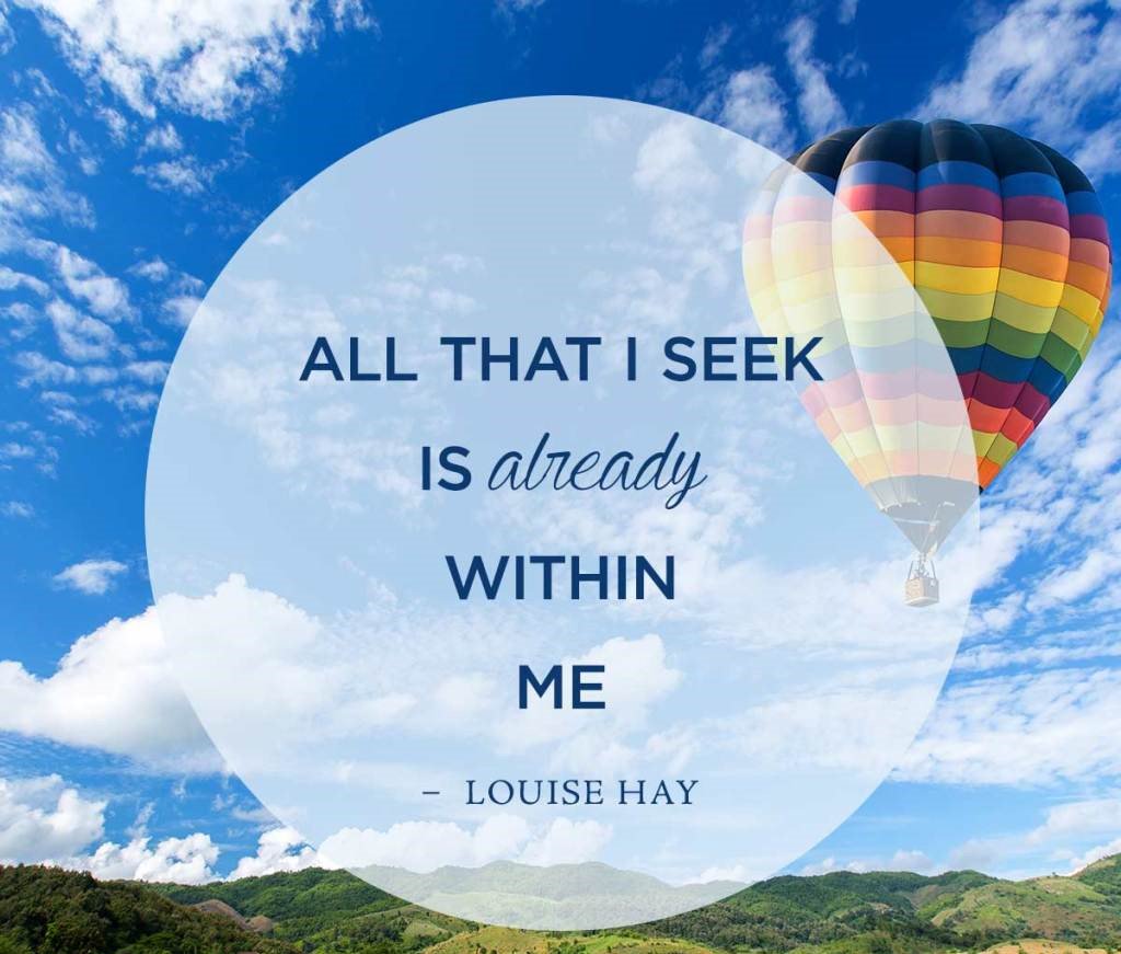 IN_SpiredSpirit's tweet image. #withinme #seeking #LouiseHay #quote