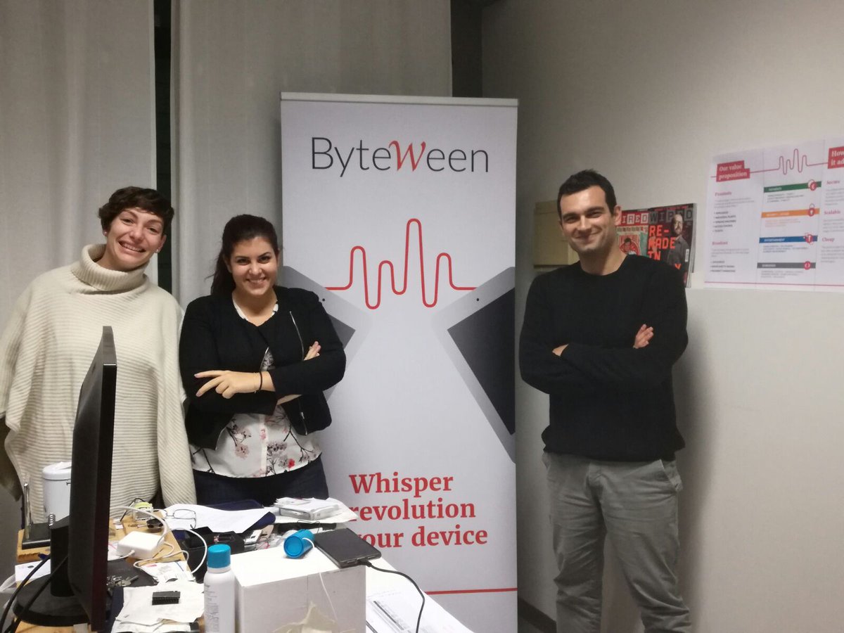 byteween's tweet image. #ByteWeen &amp;amp; #InternetOfUltraSound 
#Whisper #Tecnology 
meet @Cluster_Marche
@EU_H2020 @EU_Commission 
#H2020 #SMEs 
@DayOneLab .@lucmar80 
 @UnivPoliMarche @istao @RegioneMarcheIT