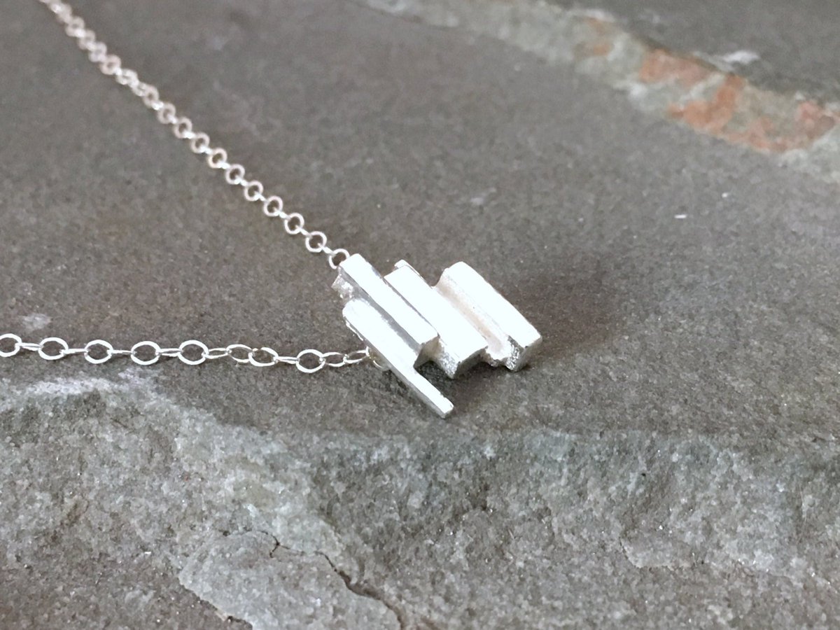 SilverSculptor's tweet photo. Sterling Silver Iceland Inspired Necklace, Simple Necklace, A… https://t.co/1KIvr3eTQu #SilverSculptor #BasaltColumn https://t.co/fNdPHyyNTg