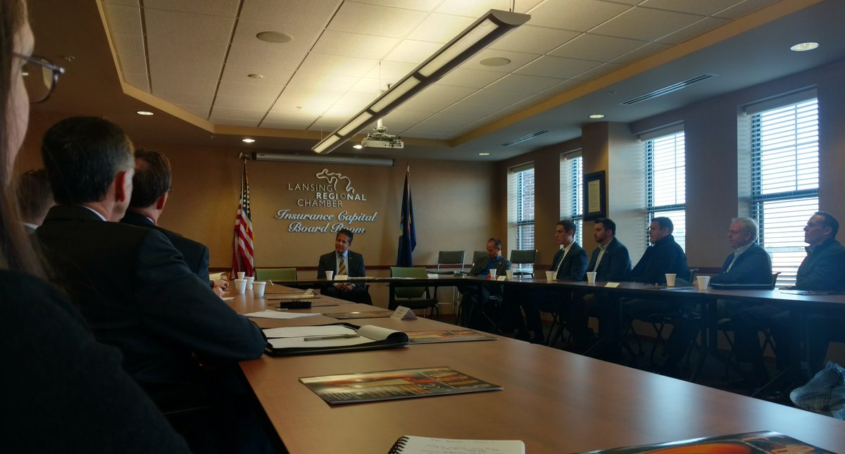 CZarkovich2's tweet photo. Informative discussion on The Future of Tax Reform with Congressman Bishop today. @LansingChamber #membersgetmore #simplifytax #jumpstarttheeconomy #grow https://t.co/h3sXbOPBgY
