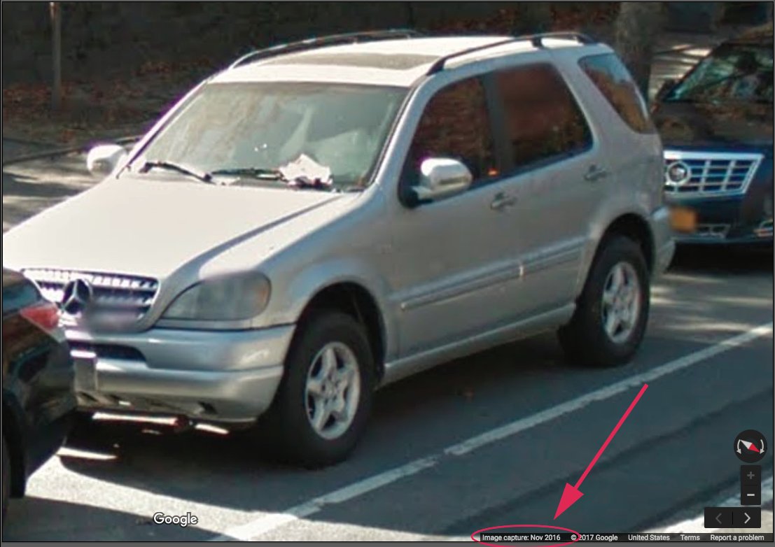 Abandoned car tweet media