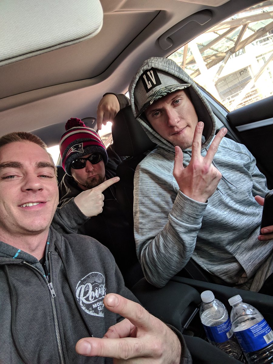 jwarner87's tweet photo. Flying home, best weekend ever! @Mik3y_K great meeting you, thanks @RoverRadio for #HolyMosesMatrimony and doing what you guys do everyday. The 3 of us will see you at #roverfest !! RILY @RMGCharlie @RMGdieter @RMGnadz @RMGduji @RMGJLR @anthonysnitzer #rmg #yorover #roverradio https://t.co/ei8ncm1FTu