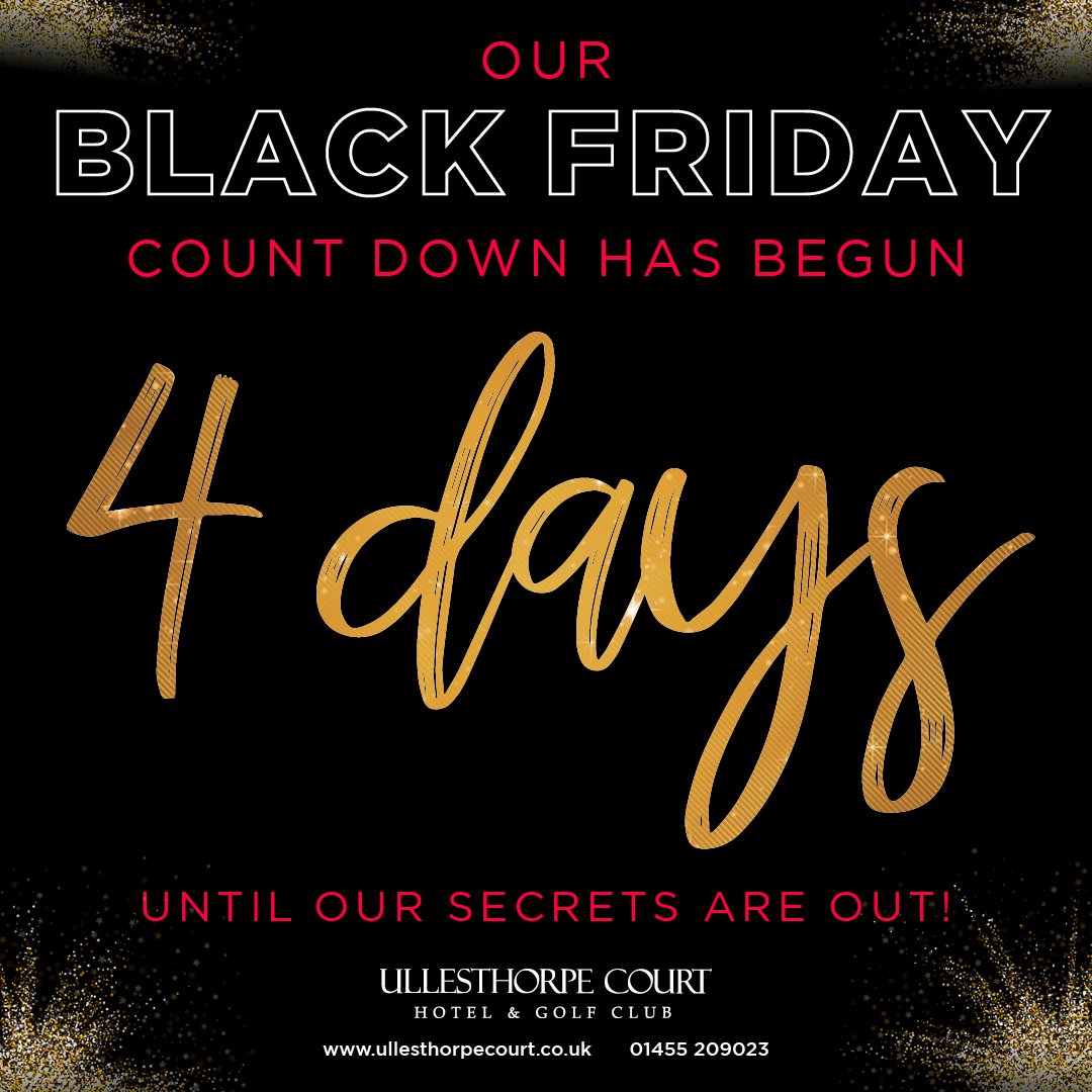BWUllesthorpe's tweet photo. The countdown has begun. Offers open from 8.00am Friday 24th November also follows us on https://t.co/uNeKFYPO8e for more news #blackfriday https://t.co/ykdJddkE9i