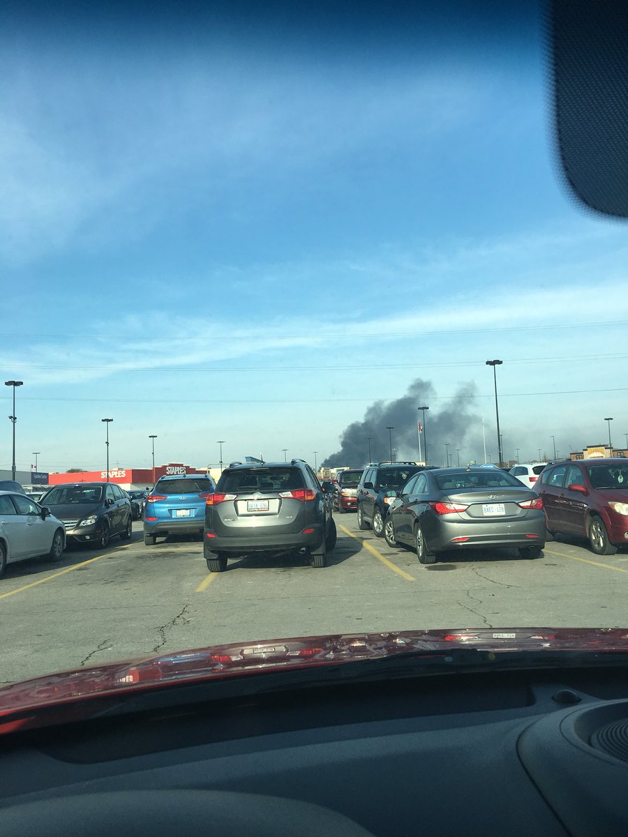 topkook's tweet photo. @CTVKitchener hey what’s happening in Cambridge? Can see this from the Walmart parking lot https://t.co/rND8l6VHPf