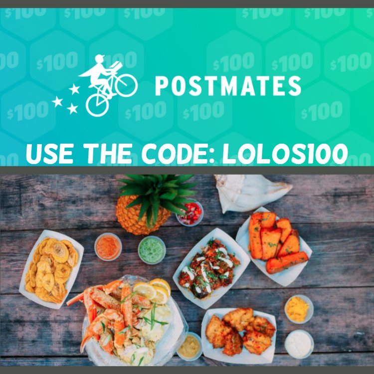 LOLOSSeafood's tweet photo. Cold out? Stay in &amp; Postmate us! New users get $100 in free delivery credit with code lolos100 (Valid 7 days). https://t.co/Ol9zpann7L