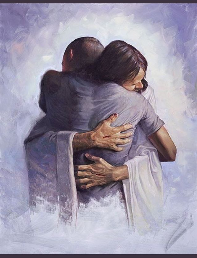 th_simoes's tweet image. seguro estou nos braços daquele que nunca me deixou..