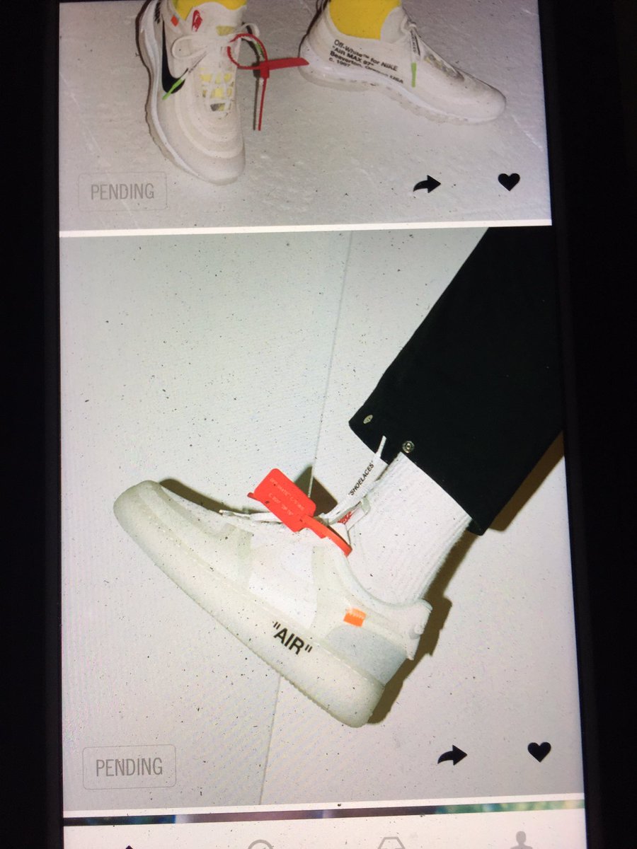 fuzzmaster85's tweet image. #nikexoffwhite #niketheten
