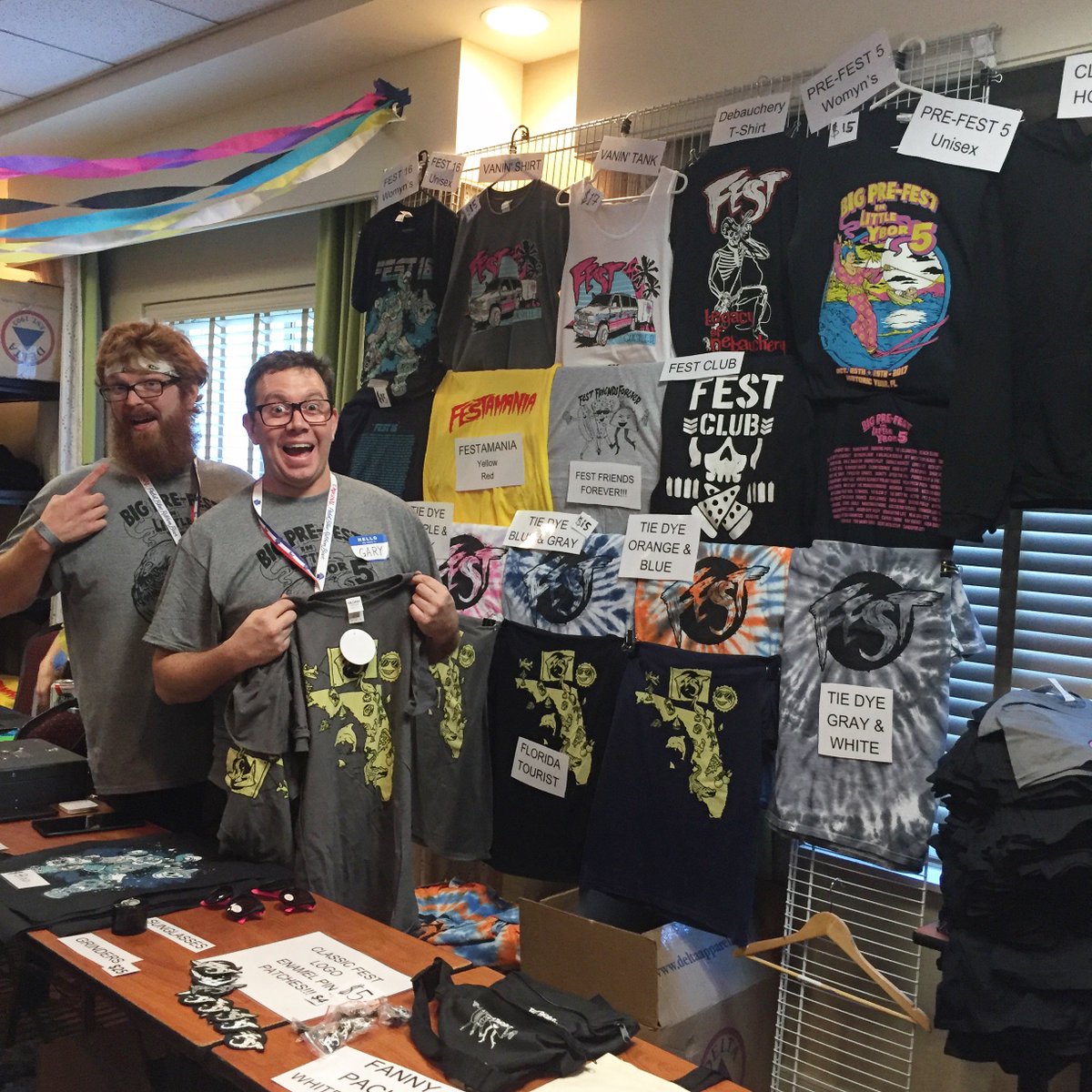 thefestfl's tweet photo. Thanks again to our buds at @cwpress for printing all the #FEST16 shirts, hoodies, tank tops, hats, and tote bags!!!
If you need printing done hit them up!!
https://t.co/p71921I0VR https://t.co/x7vUjOZQV7