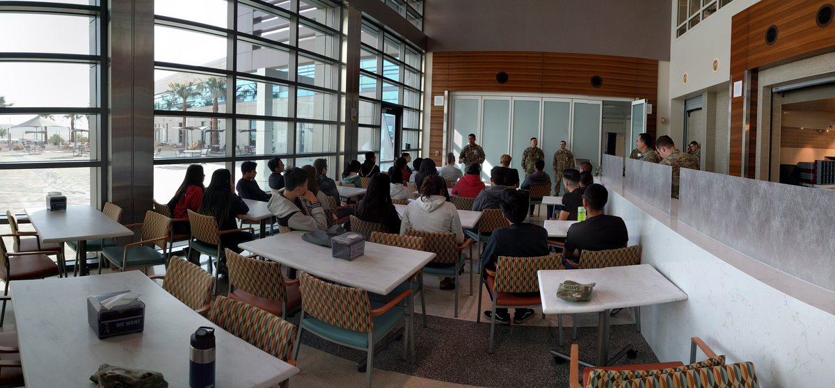 SGVStallions's tweet photo. Great tour for our Future Soldiers and Applicants of Weed Army Community Hospital by the staff!  Cutting edge care at a cutting edge, 100% solar facility!

@NTC_UPDATE @USARECPAO https://t.co/LYVDMPedOI