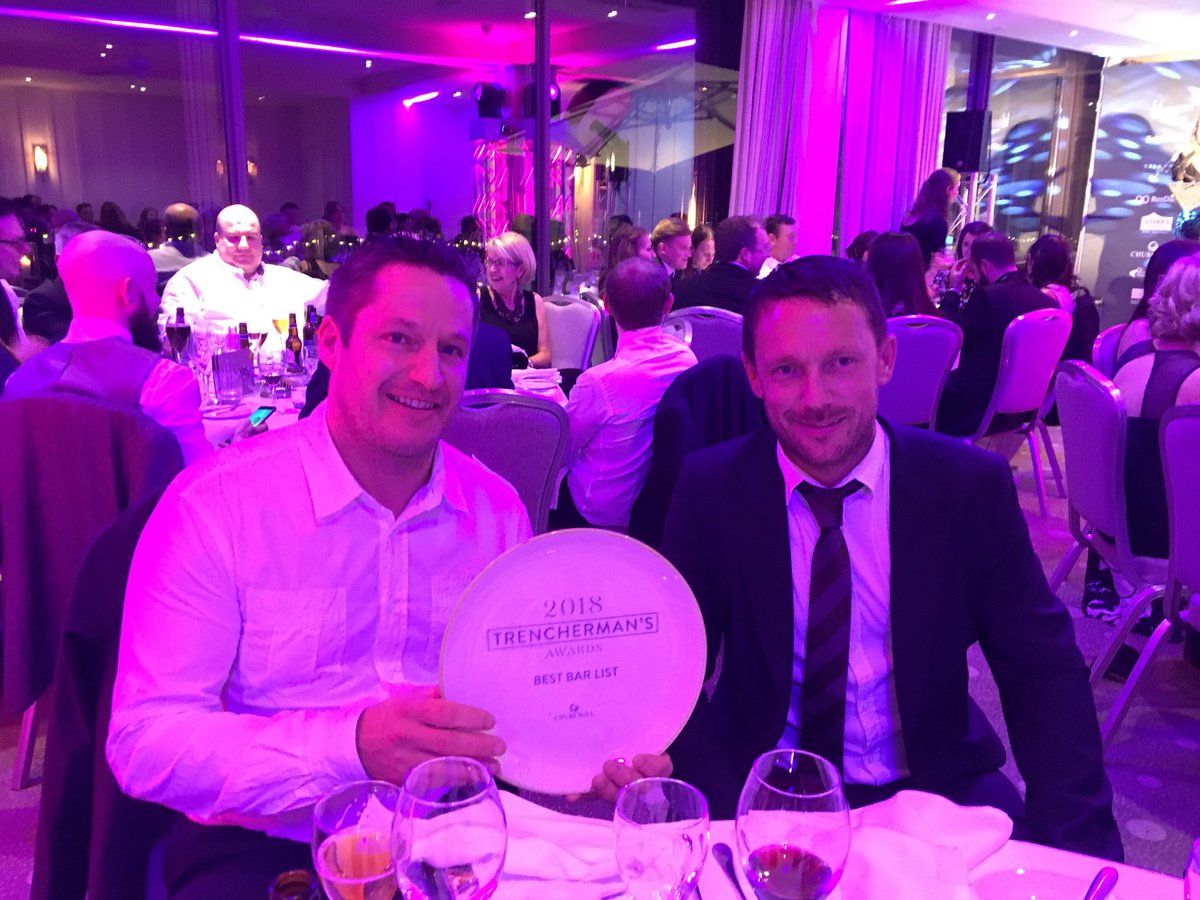 Congratulations <a href="/PumpHseBristol/">Pump House Bristol</a> best bar list <a href="/Trenchermans/">Trencherman's Guide</a> #TGAwards