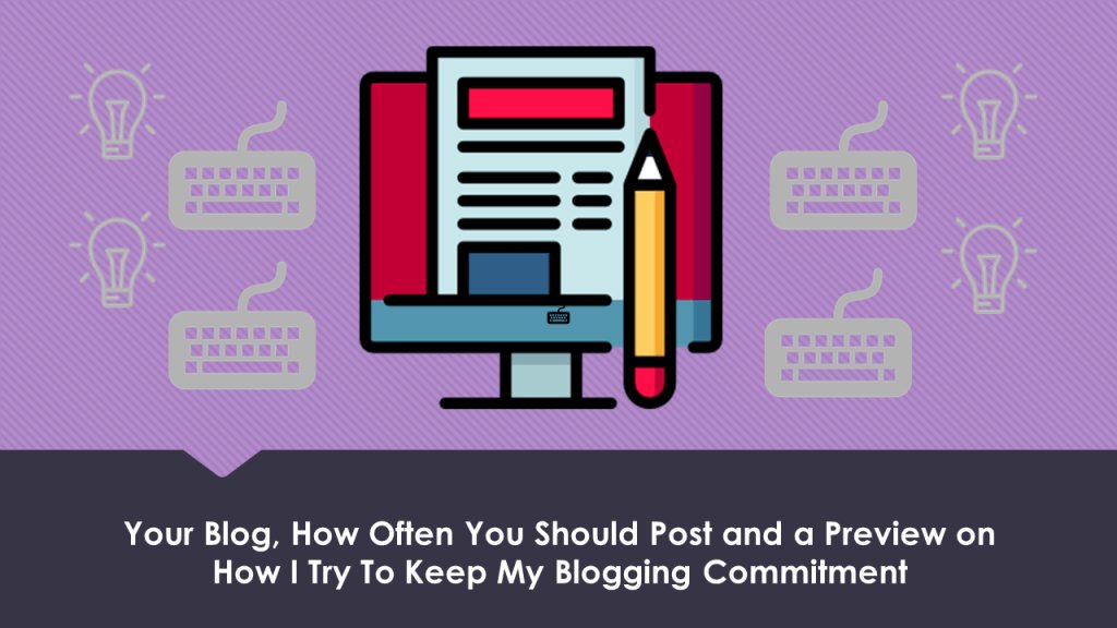 coding4wrdmedia's tweet image. Your Blog, How Often You Should Post and How I Try To Keep My Blogging Commitment… codingforwardmedia.com/blogging-commi…