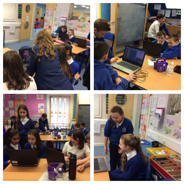 MissShearerAPS's tweet image. P7 were sharing their @scratch coding experiences with their peers. They shared any problems they have had and how they solved it #debugcode @airthprimary