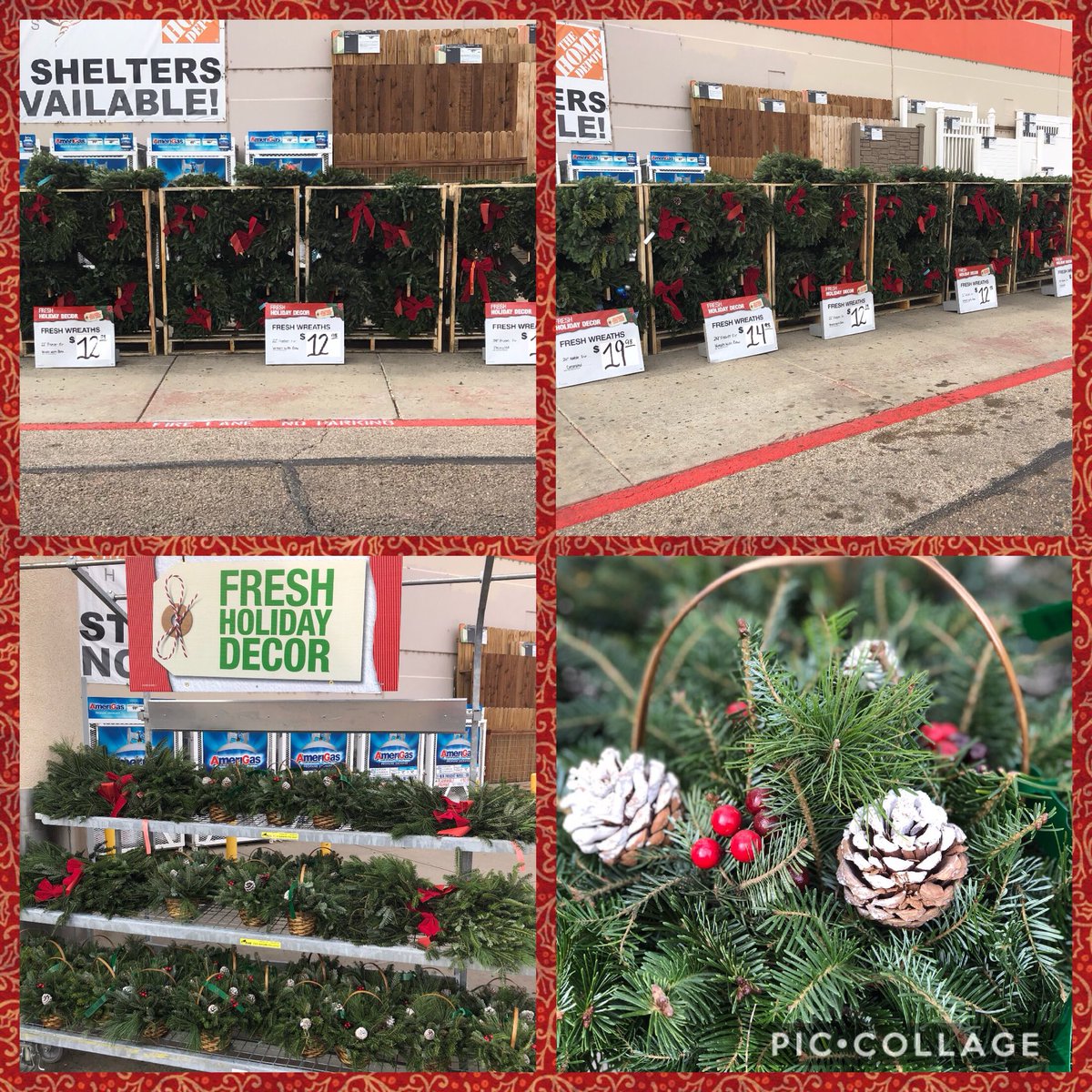 HomeDepot6552's tweet photo. We are a few days away from Thanksgiving but we are gearing up for the Christmas season! Fresh holiday decor is arriving daily! 2500 Soncy Rd. #Amarillo https://t.co/vfafcz5mlV