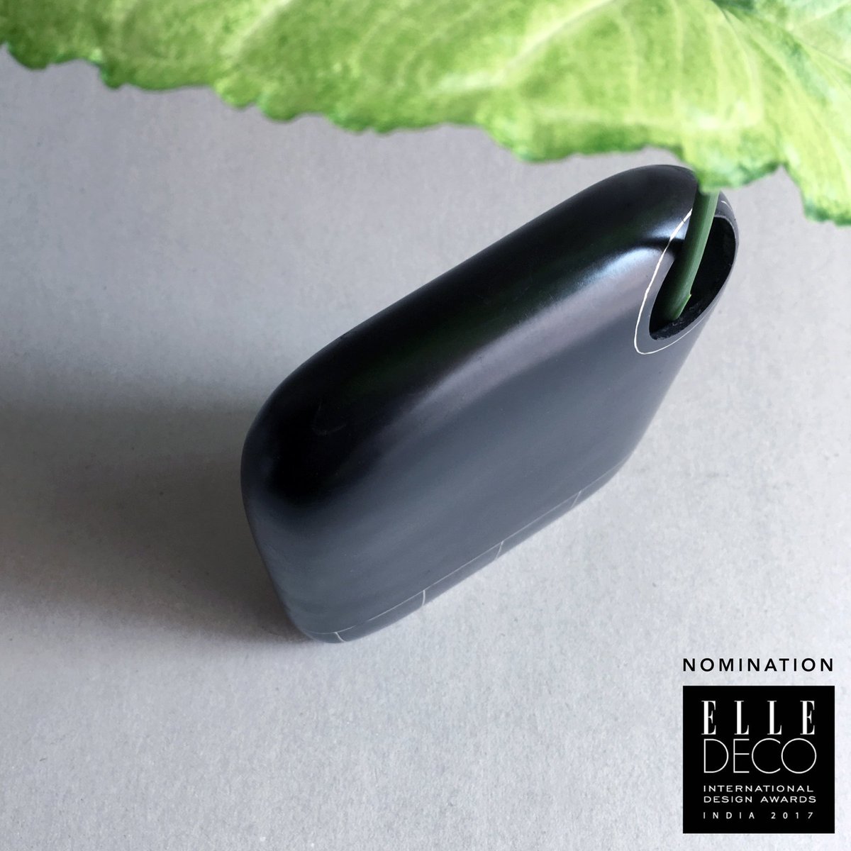hauptbahnhof's tweet photo. happy to share that the nook vase i designed earlier this year has received a nomination for an EDIDA (elle decor international design awards) in the tabletop category #edida2017 #edida #elledecorindia #designindia https://t.co/5l6AYPL4x2