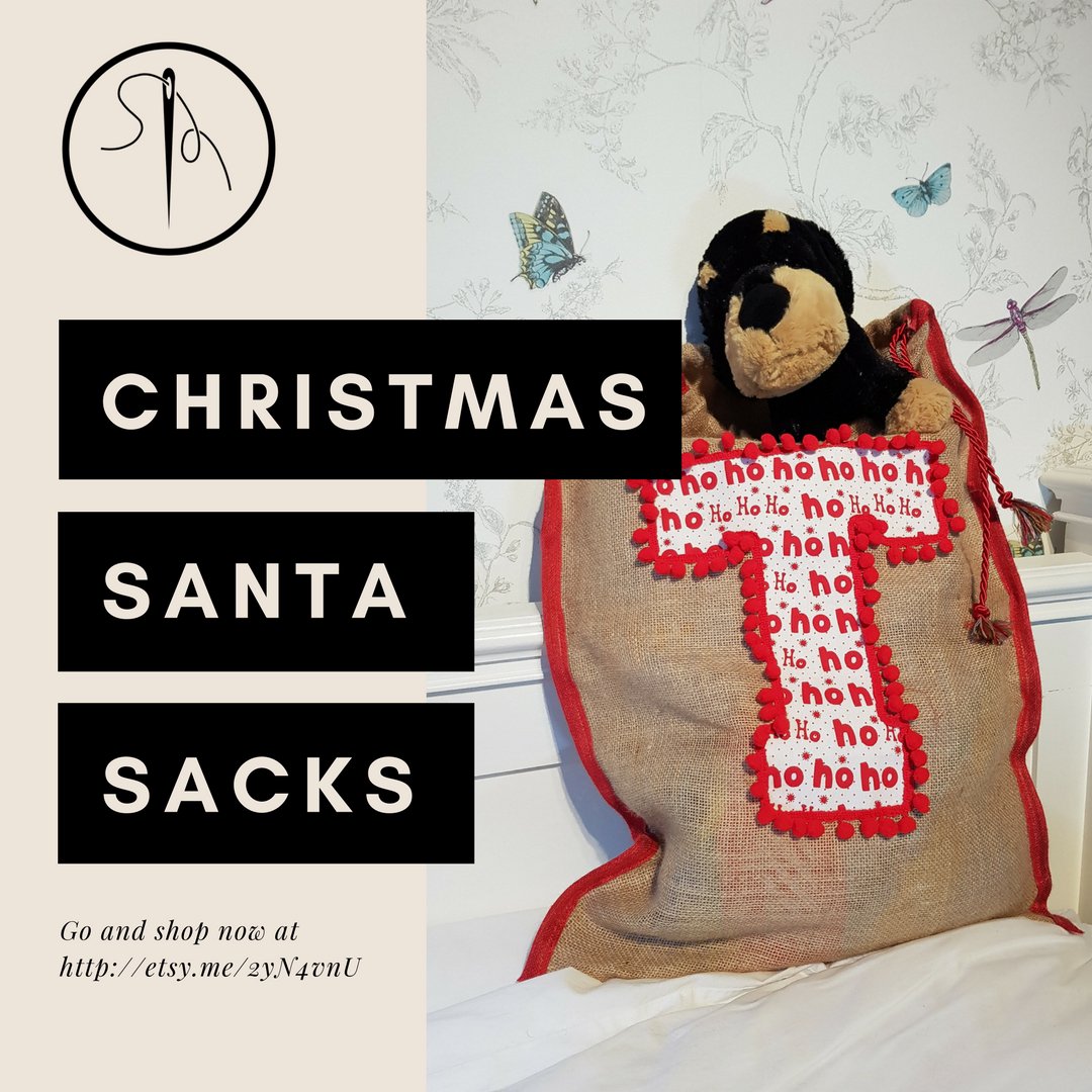 AL_terations's tweet photo. Handmade Christmas Santa sacks, personalised with your choice of initial and material.
£20 +pp
https://t.co/qbJD8NtVkr
#christmas #santasack #inital #alphabet #alterations https://t.co/17HtgBqes7