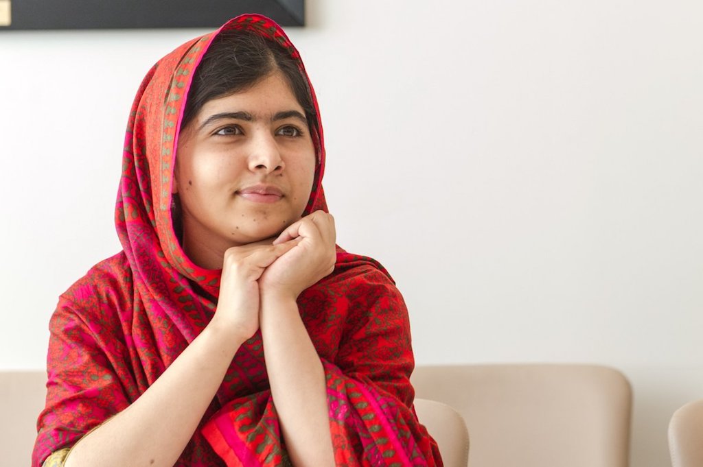 "To every child - I dream of a world where you can laugh, dance, sing, learn, live in peace &amp; be happy." - <a href="/Malala/">Malala Yousafzai</a> 
#WorldChildrensDay