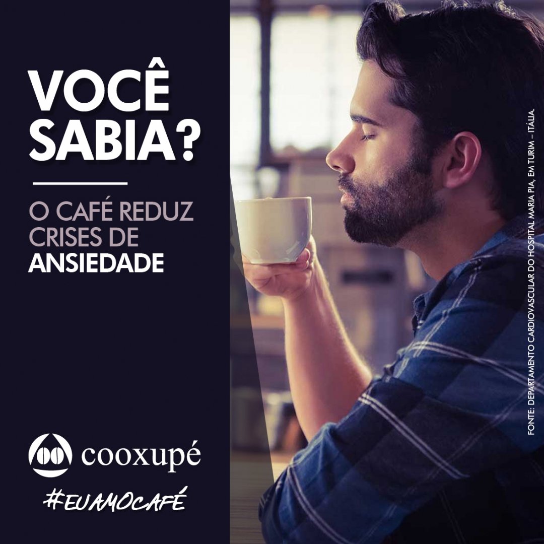 cooxupe's tweet photo. Segundo uma nova pesquisa do hospital Maria Pia, em Turim, na Itália, o consumo de café pode reduzir as chances de desenvolver doenças cardíacas. Além disso, ao analisar 10 mil pessoas, foi confirmado que eles tiveram menos crises de ansiedade. #CaféFazBem #CaféESaúde https://t.co/59Gqn6jv44