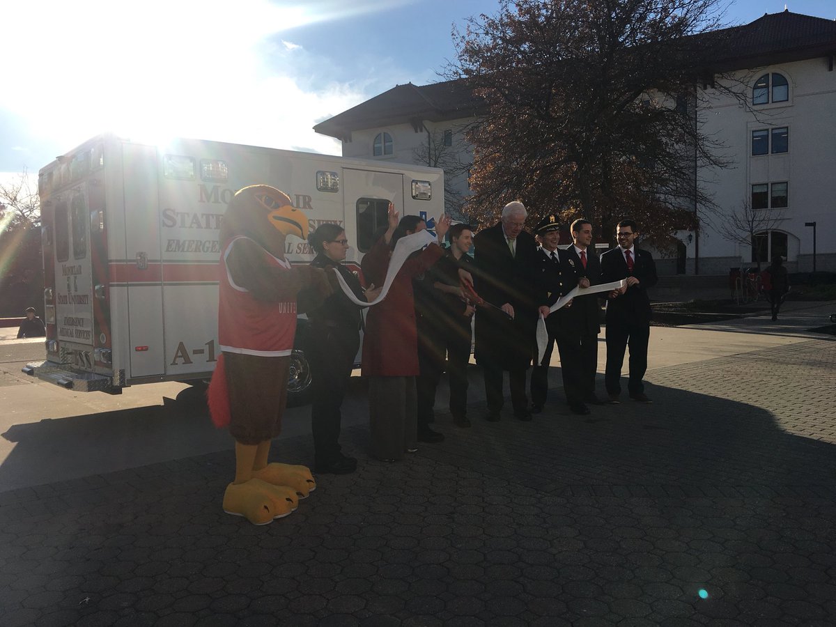 ems_msu's tweet photo. Incredibly proud and thankful to have had such a beautiful ceremony for our beautiful new truck! #MSUEMS #ItsAllHere https://t.co/fPJzeQs80b