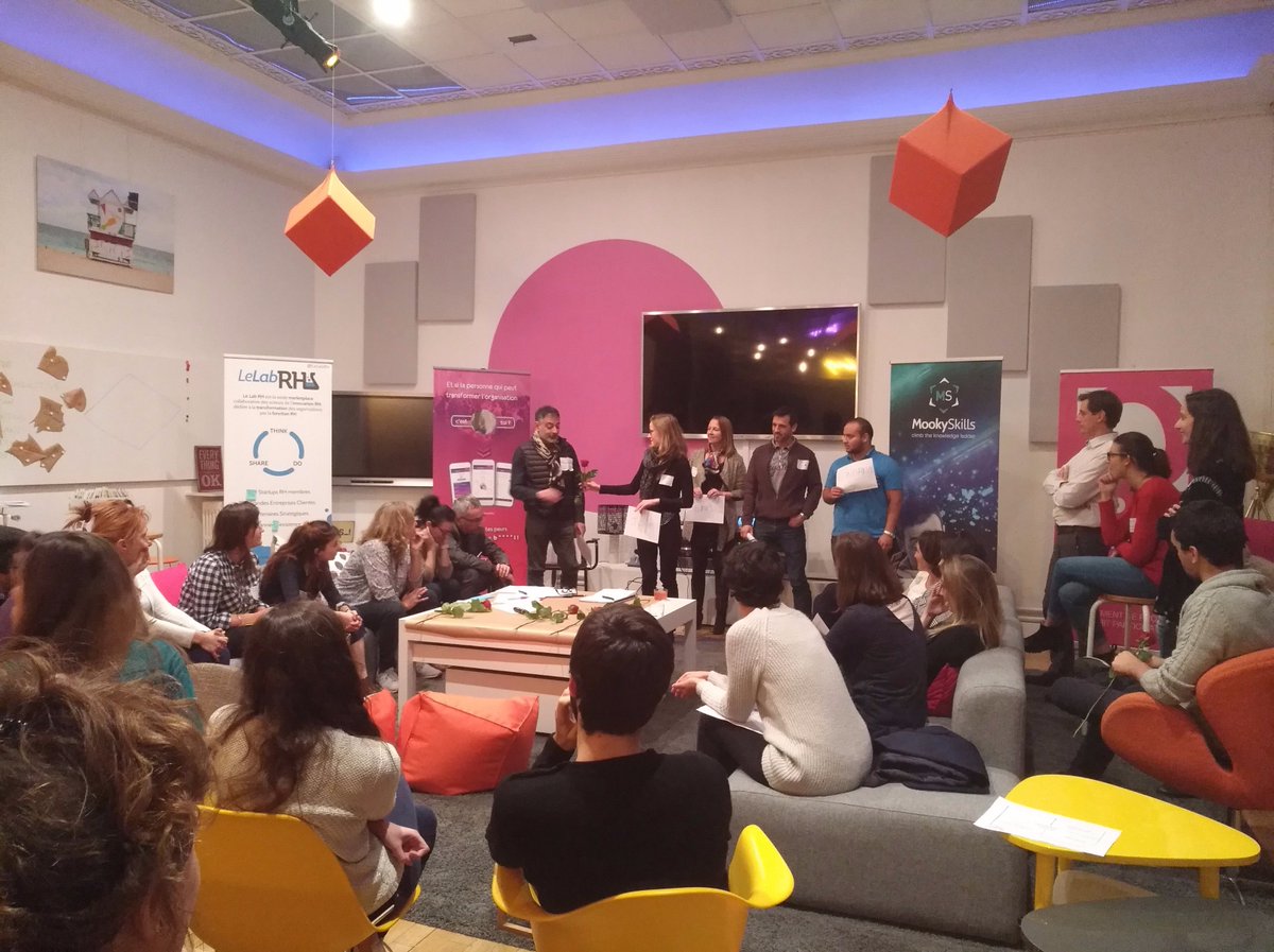 Restitution théâtrale au top !! #TPasCap #innovationrh <a href="/MookySkills/">Mooky Skills</a>  <a href="/CollectivZ/">CollectivZ</a>