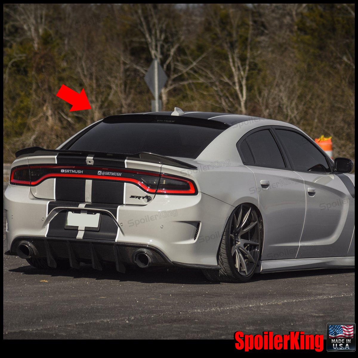 SpoilerKingLLC's tweet photo. Why don't you have one yet? https://t.co/dBiZ9EuhTP #dodgecharger #chargersrt8 #srt8 #spoilerking #roofwing #roofspoiler https://t.co/ejSLOsPWJa