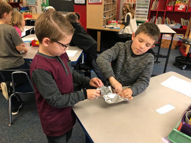 cantorclassroom's tweet image. Mini Mayflower STEM activity - our winners TJ, Jordan and Johnny&apos;s boat held 141 &quot;passengers!&quot;