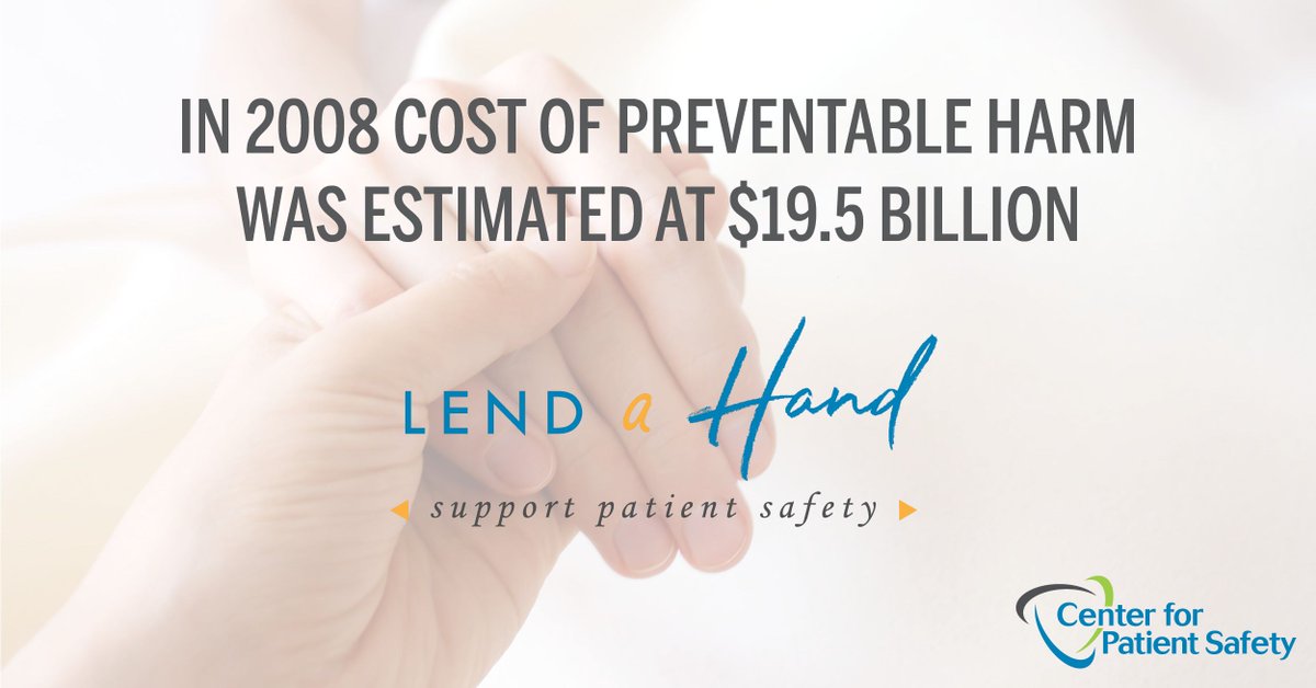 PtSafetyExpert's tweet photo. DYK: Preventable medical errors are the 3rd leading cause of death. Be a part of the change!
#GivingTuesday #LendAHand https://t.co/IKDRxKyDpU https://t.co/xluy6xQOUf