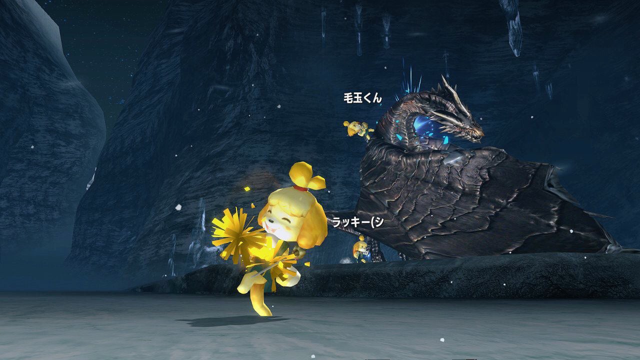 Twitter 上的 ｖジャンプ編集部 どうぶつの森ポケットキャンプ いつの間にか明日配信かあぁ 楽しみですね キャンプ場の名前付けられるのかな 何にしよう ミヤザッティ 画像はモンハンダブルクロスのしずえさん装備です ポケ森 Mhxxns T Co