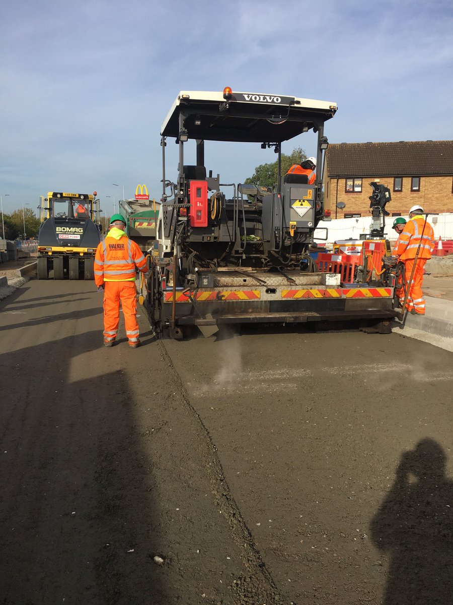 RecomSurfacing's tweet photo. CBGM works complete at A127 Romford #hochtief #oclregeneration #recomsurfacing https://t.co/vHlZ7Z14u0
