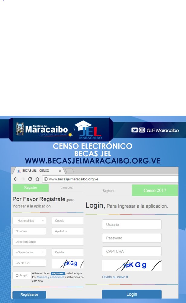 Recuerda que para poder participar en el Censo Electrónico de #BecasJEL primero deberás registrarte en nuestra plataforma