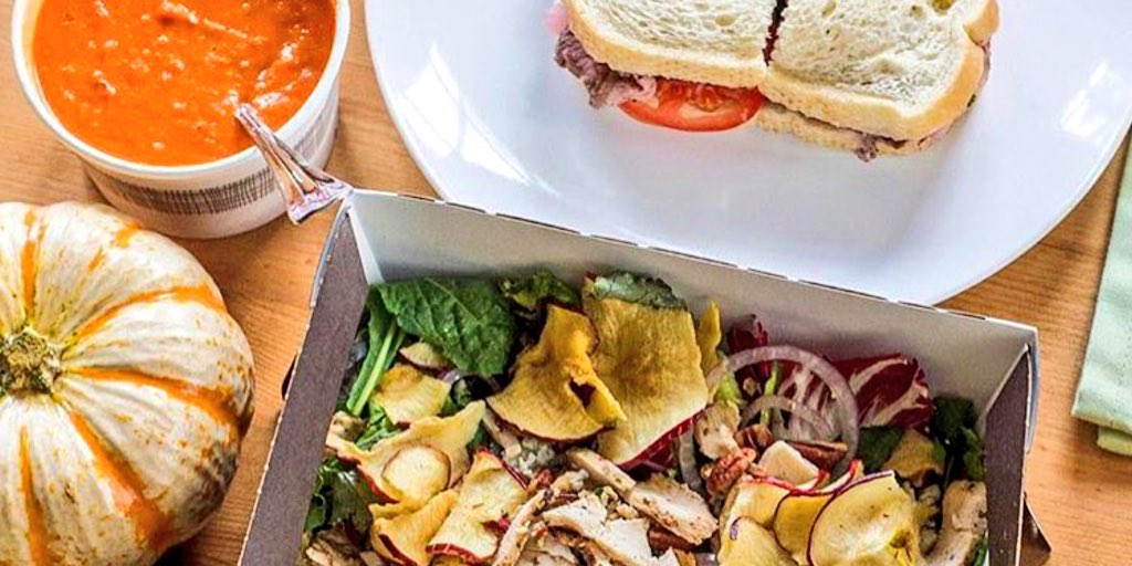 Lovely fall lunch by national partner <a href="/panerabread/">Panera Bread</a>. 😋 Check out the #TangoTab app if you haven't yet- feed those in need when you dine out!