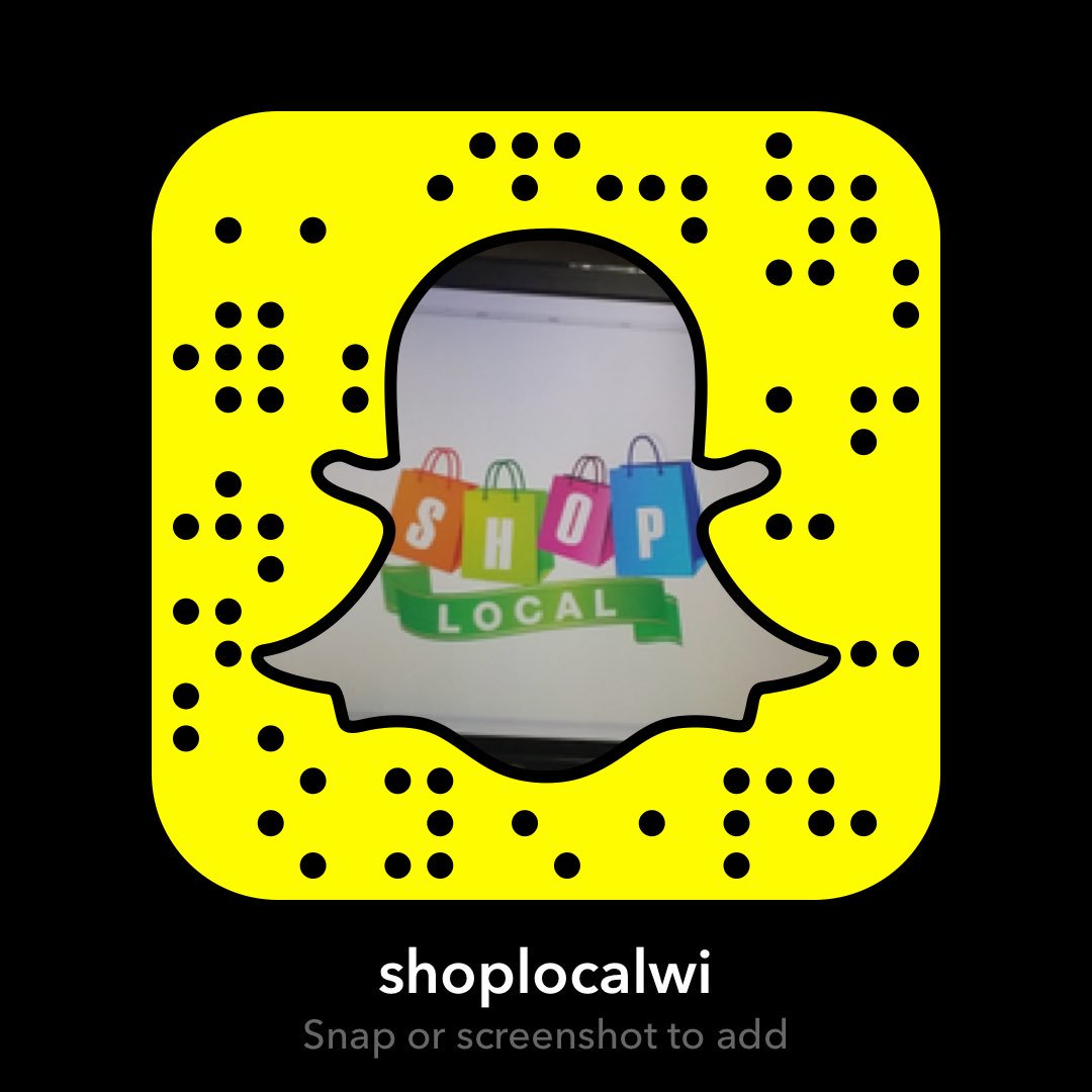 ShopLocalOsh's tweet photo. Donβt forget to follow us on Snapchat! #snaplocal https://t.co/zUKmKTi8zp