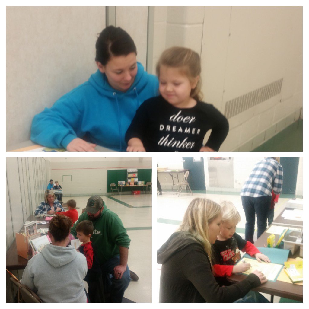 RuthBenge's tweet photo. Celebrating Family Literacy Workshop at Sand Creek - where every child is a reader!! #familyengagement #collaboration #essential10 https://t.co/5rUUzkfCjX