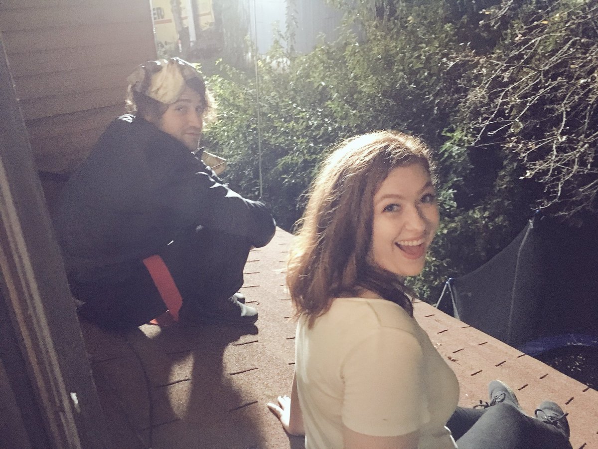 Weird_On_Top's tweet photo. STRAIGHT EDGE KEGGER: Behind The Scenes! Rooftop Breaks. #BTS #SEK #BehindTheScenes #indiefilm #indiehorror #keepitweird #wemissfilming #punks #straightedge #filmisntdead https://t.co/AqssqGgGs9