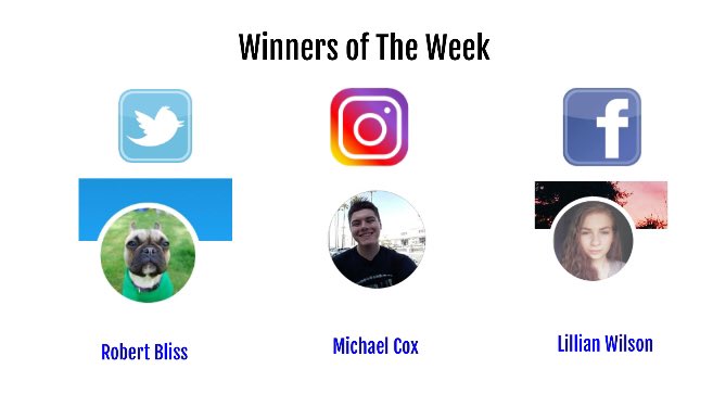 spartancoffee's tweet photo. Winners of the Week!!!! @MrBliss_Hilhi @LillianW_ https://t.co/OG266oA20s