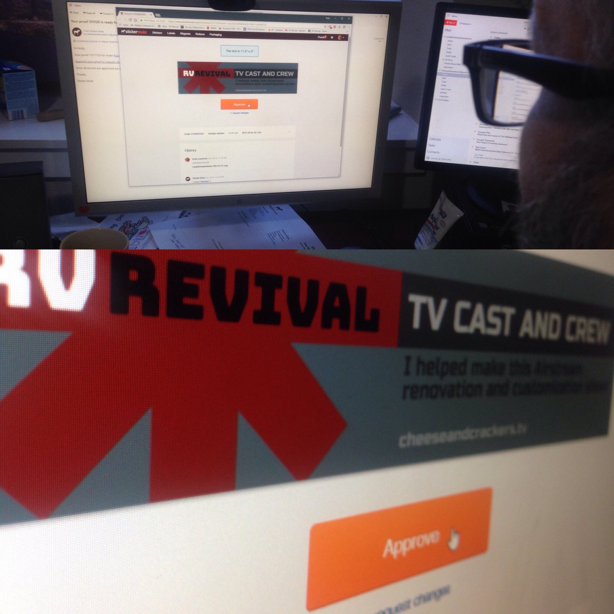 Support our independent production today! Have your name immortalized in our credits, get your very own copy of the first episode along with a snazzy bumper sticker! Thank you! indiegogo.com/projects/rv-re…