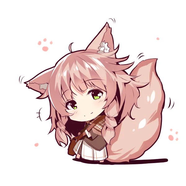 #深夜のひっそり落書き今日は謎狐子さんです!この間出来た新キャラですね。謎狐子さんは旅をします。自分が何狐子なのか知るために! 