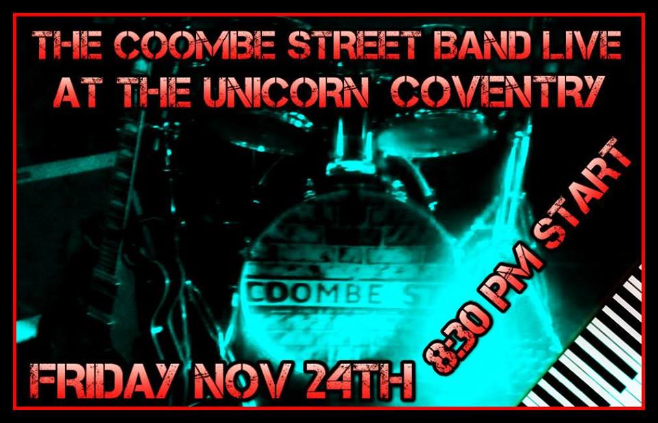 coombe_st's tweet photo. #livemusic #theunicorn #theunicorncoventry #24thnovember #rockcovers #popcovers #freeentry #coombest #thecoombestreetband #piano #bassguitar #singing #drums #guitar https://t.co/mrVuoiKMaF