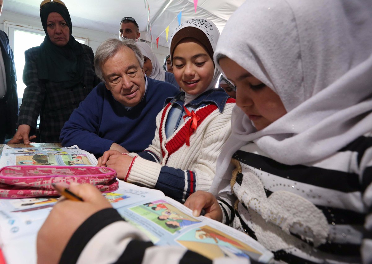 antonioguterres's tweet image. Children’s futures are in our hands. There is no greater responsibility. #WorldChildrensDay bit.ly/2j9Gssx